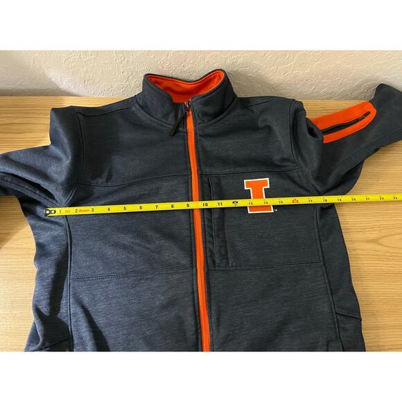 Colosseum Illinois Fighting Illini Stadium Jacket Size S - Picture 7 of 16